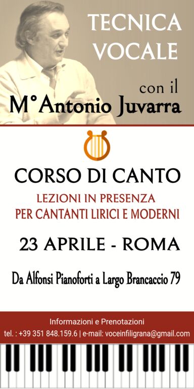 4850014  corsoCorso di Canto con il