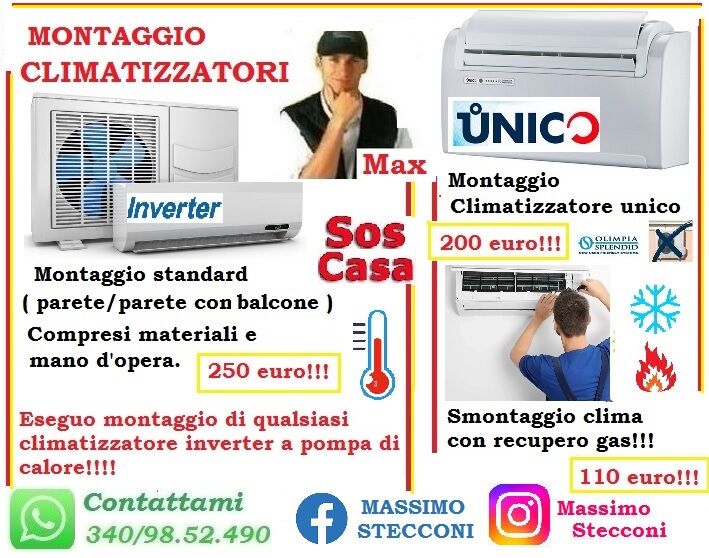 5323219  Smontaggio condizionatore Roma